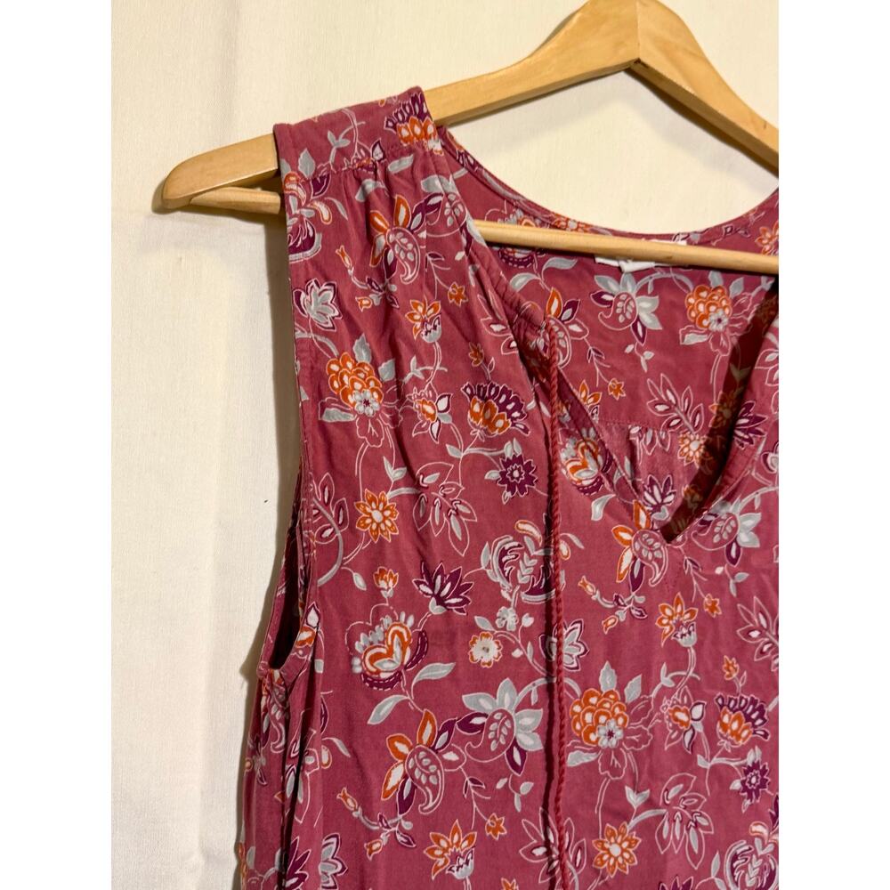 Beachlunchlounge Collection Patterned Dress Woman’s Petite Small. - Picture 3 of 6